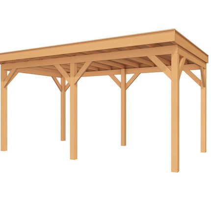 Buitenverblijf Grandiose Plat dak 500 x 270 cm