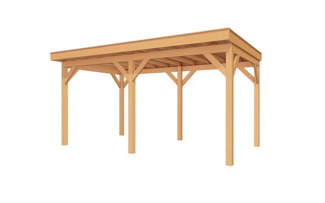 Buitenverblijf Grandiose Plat dak 500 x 270 cm