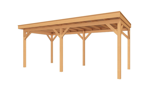 Buitenverblijf Grandiose Plat dak 600 x 270 cm