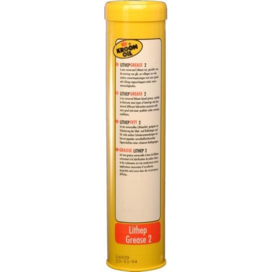 Kroon-Oil MP Lithep Grease EP2 - vetpatroon | 400 g patroon