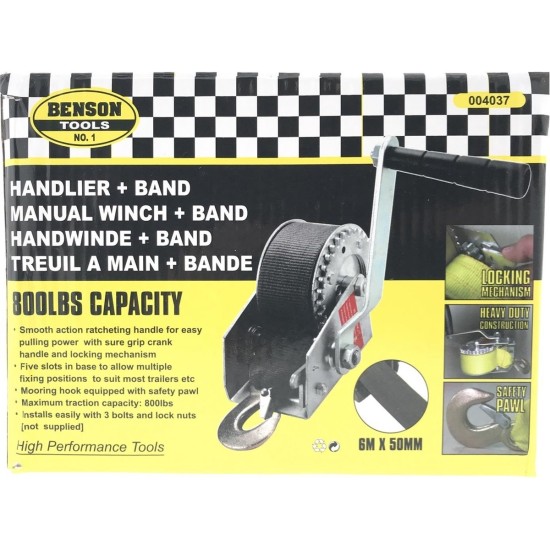 Benson handlier met riem