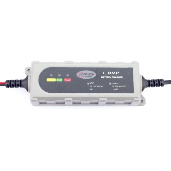 Hofftech Acculader Druppelaar - 12 Volt - 1.0 Ampere