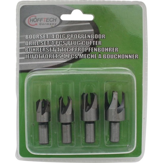 Hofftech Proppenboor Set Conisch - 4 delig