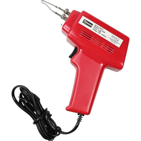 Benson Soldeerpistool Set - 100 Watt - Elektrisch - Rood