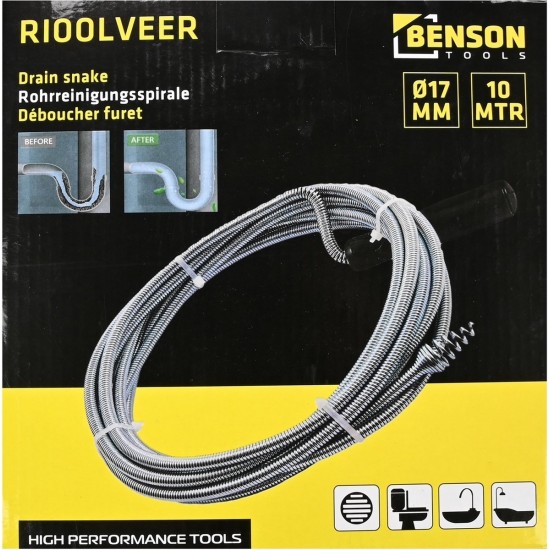 Rioolveer - 9 Meter Met Handvat