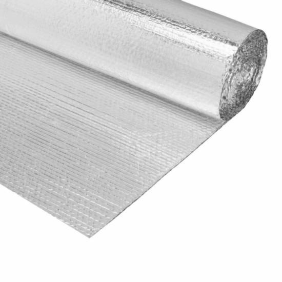 Deltafix Radiatorfolie - Aluminium - 250 x 45 cm - Zilver