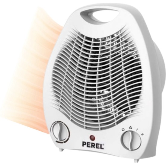 Perel Ventilatorkachel, voor binnen, 2 warmtestanden, 2000 W