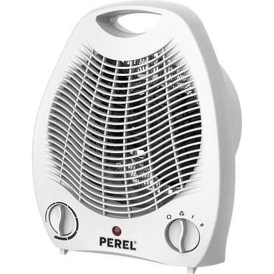 Perel Ventilatorkachel, voor binnen, 2 warmtestanden, 2000 W