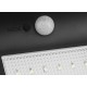 Hofftech Solar lamp - 36 heldere LED-lampen - Waterbestendig - IP44 - Zwart