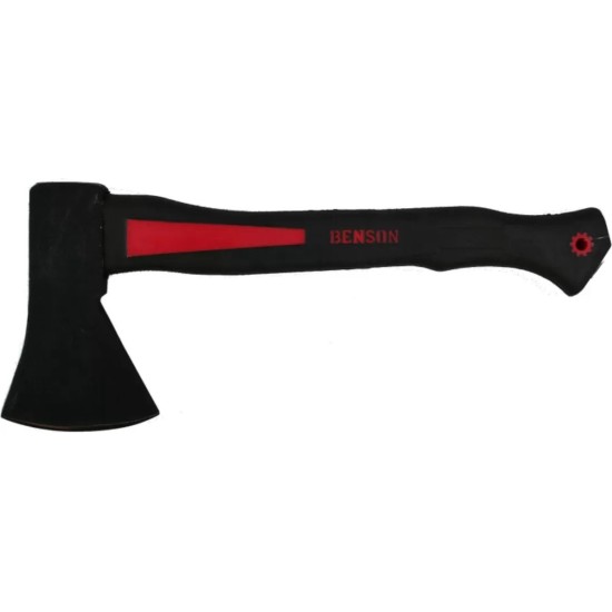 Hofftech Handbijl Rubbergrip Steel - 38 cm - 600 gram