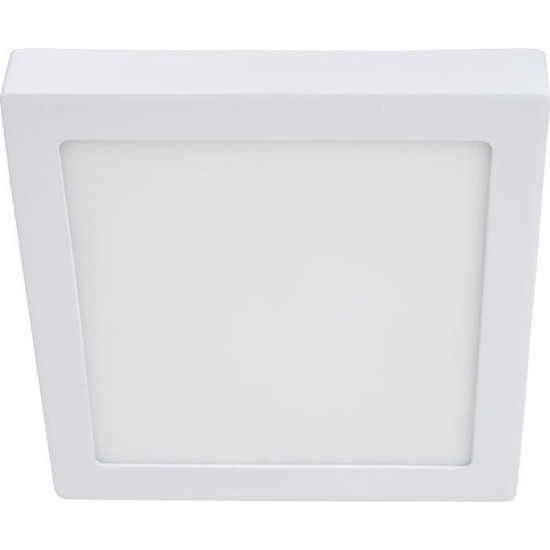 Hofftech Plafonnière - LED - Vierkant 22 x 22 cm - 18W / 1200 Lumen -Wit