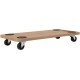 Transportroller hout 58x29cm 200kg / Trolley / Hondje