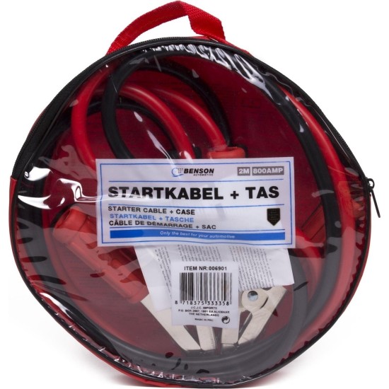 Hofftech Startkabels 800 Amp + Tas