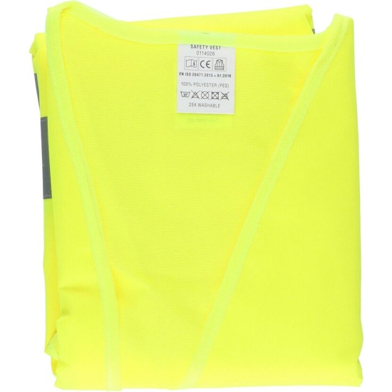 Carpoint Veiligheidshesjes Duopack - Veiligheidsvest Unisex Fluorgeel Maat XL