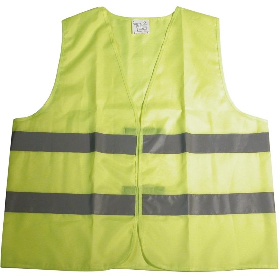 Carpoint Veiligheidshesjes Duopack - Veiligheidsvest Unisex Fluorgeel Maat XL