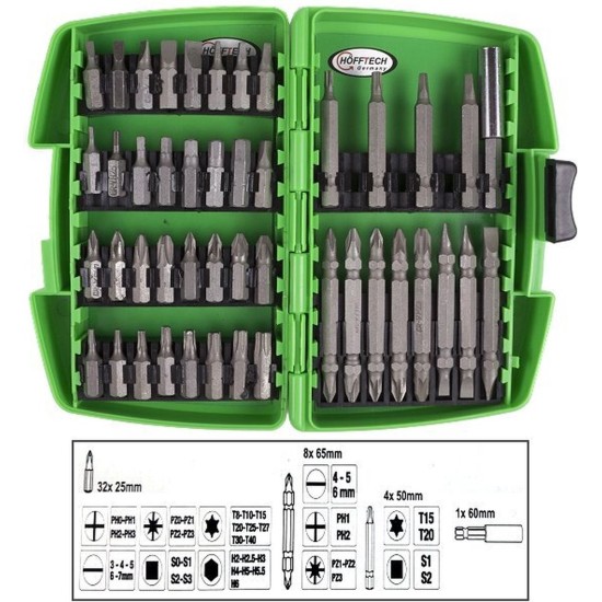 Hofftech Bitset Cv Profi - 45 delig