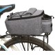 Lastpak Fiets Koeltas - 38 x 15.5 x 16 cm - 7 liter - Belastbaar tot 6 kilo - Grijs