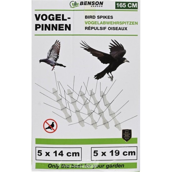 Benson Vogelpinnen - Duivenpinnen - 10 stuks