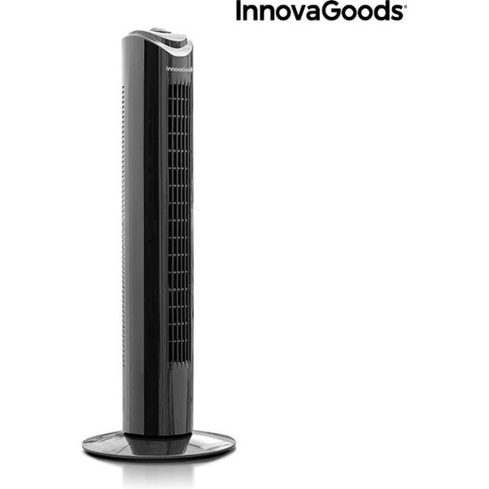 Torenventilator InovaGoods - 80 cm - 50W - Zwart
