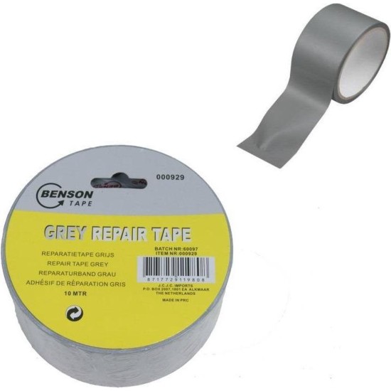 Reparatietape 10M x 50MM Grijs