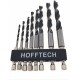 Hofftech Boorset Hout - Bitmodel 1/4 inch - 3 t/m 25 mm - 14 delig