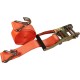 Benson Spanband met Ratel - Inclusief 2 Haken - 5 meter - Oranje - 3 Ton Capaciteit