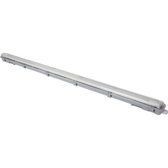 Perel Plafondlamp Buis T8-led 126,5 Cm 18w Ip65 Glas Wit