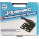 Silverline Benzine Motor Compressie Test Set - in Opbergkoffer - 5 delig Set