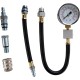 Silverline Benzine Motor Compressie Test Set - in Opbergkoffer - 5 delig Set