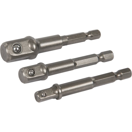 Silverline Doppen Set - 1/4 inch - 3/8 inch en 1/2 inch - 3 delig