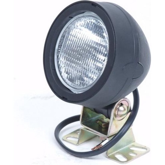 Topgear Werklamp Enkel Ovaal 115 x 105 x 100 mm. 12V 55 watt H3 incl Bevestigingsbeugel