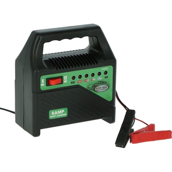 Hofftech Acculader - 6 AMP - 220 Volt