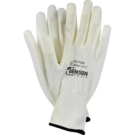 Benson Werkhandschoenen PU Flex Nylon – Perfect voor Schilderen – Maat 10 (XL)