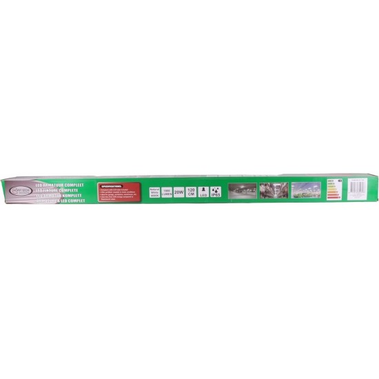 LED TL 20W armatuur - 120 cm - Waterdicht - Energiebesparend - 1800 Lumen