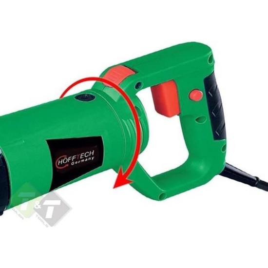 Hofftech Reciprozaag - 710Watt - 115mm - Draaibaar handvat