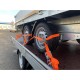 Topgear Spanband Set + Ratel - 9 meter - Oranje - 5 ton Capaciteit